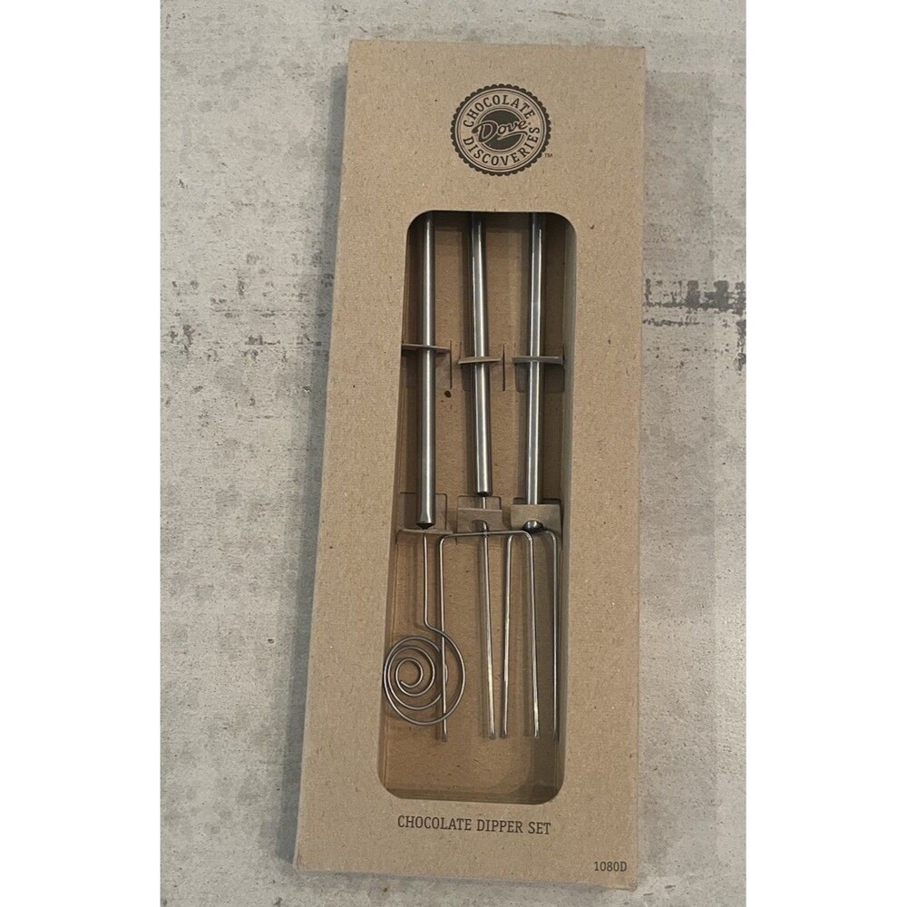 Dove Chocolate Discoveries Chocolate Dipper Set New